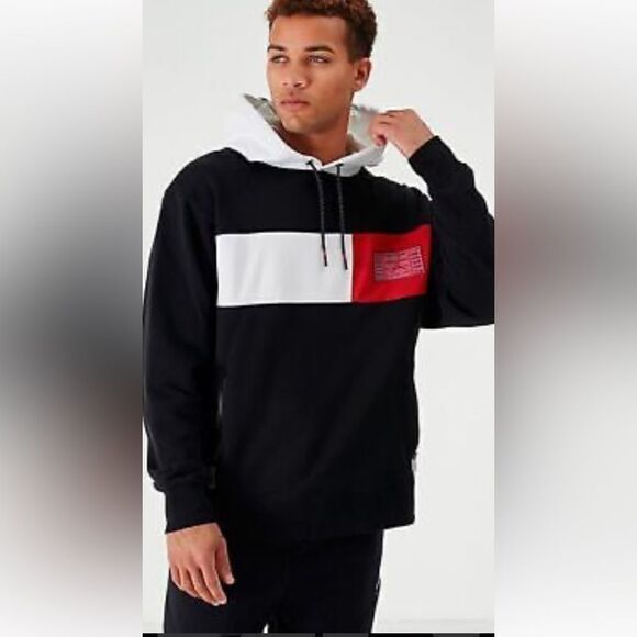 Jordan Other - Air Jordan Legacy Aj11 Bred 11 Hoodie Black White Red NWOT SZ M